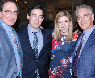 From the Left: Dr. Harry Randel, Dr. Ross and Abby Levine, Dr. Zola Makrauer