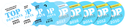 Philadelphia Magazine Top Dentist Awards 2010-2022