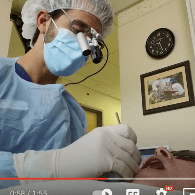 Dr Fava Treats Gum Disease With Laser Treatment